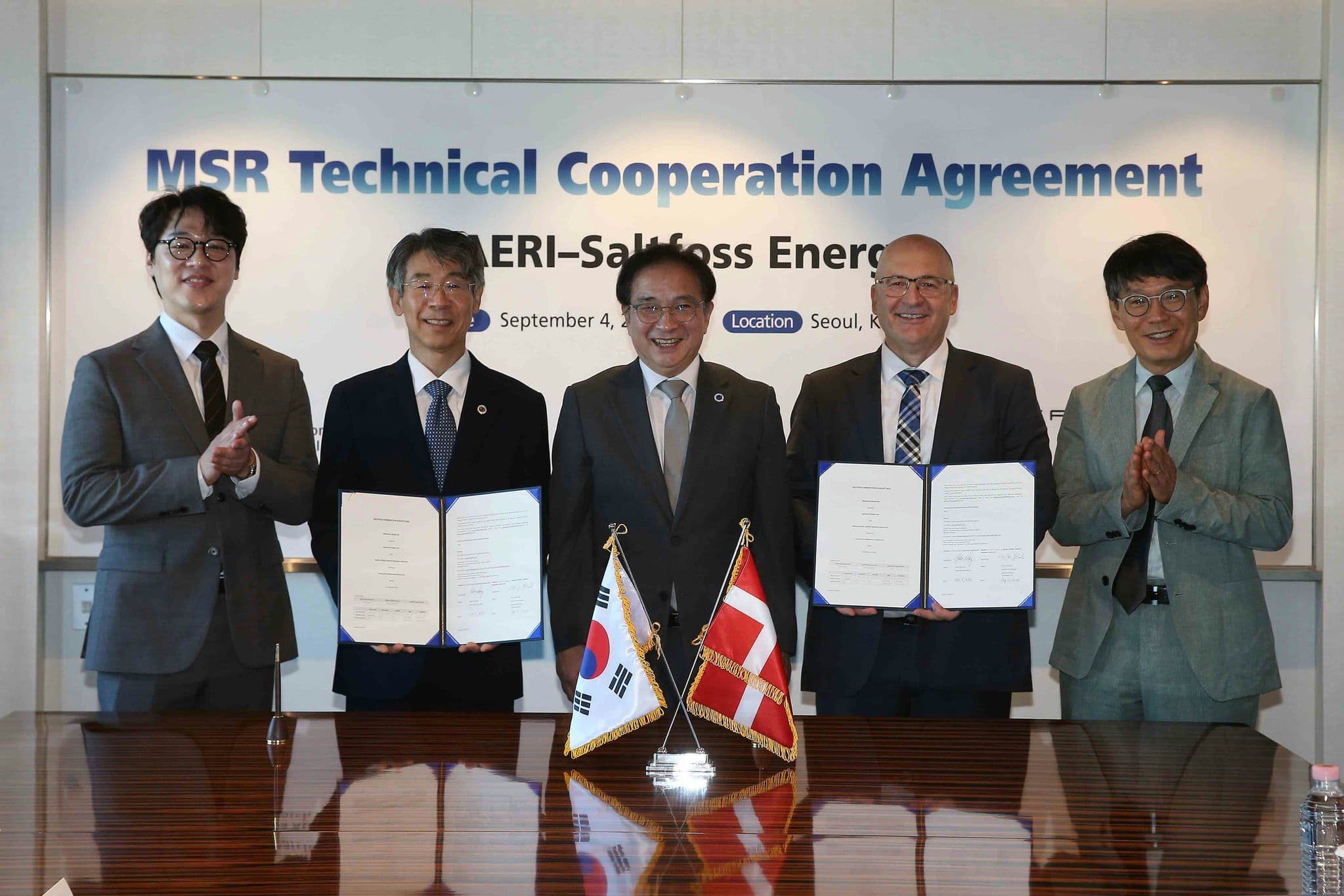 Saltfoss Advances Fluoride-Based MSR Fuel Development with New Technology Agreement with KAERI